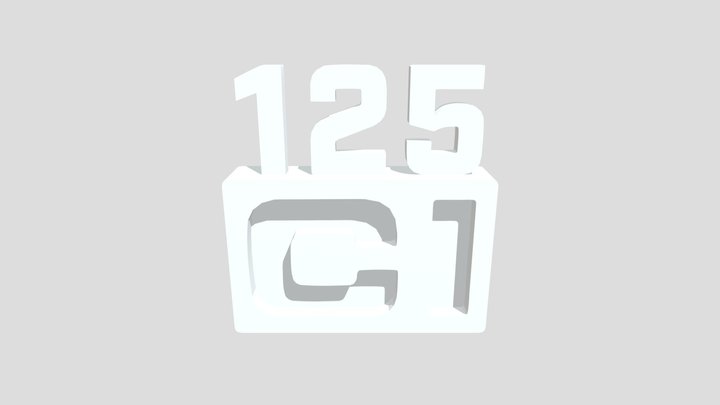 Cl_125 3D Model