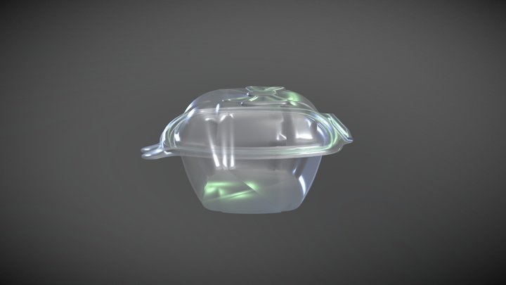 Vaschetta con il fiocco 3D Model