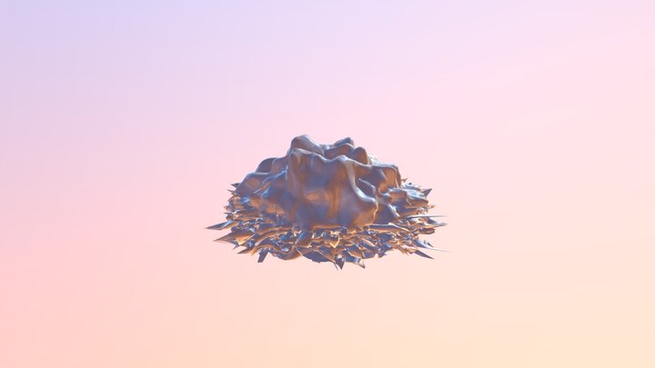 Cool Rock Formation 3D Model