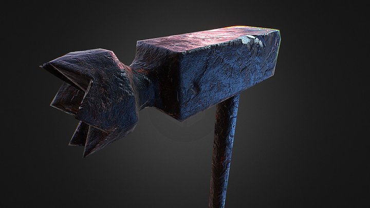 Crab Mallet 3D Model