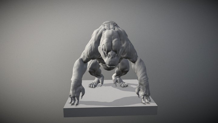ReptileApe Hybrid 3D Model