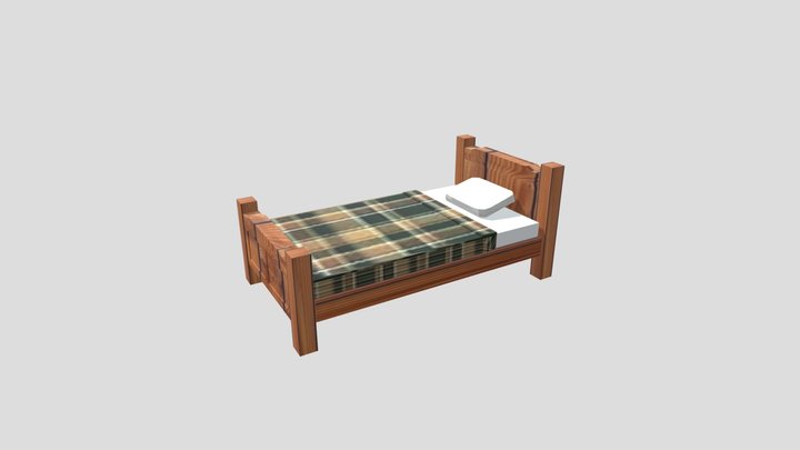 Letto 3D Model