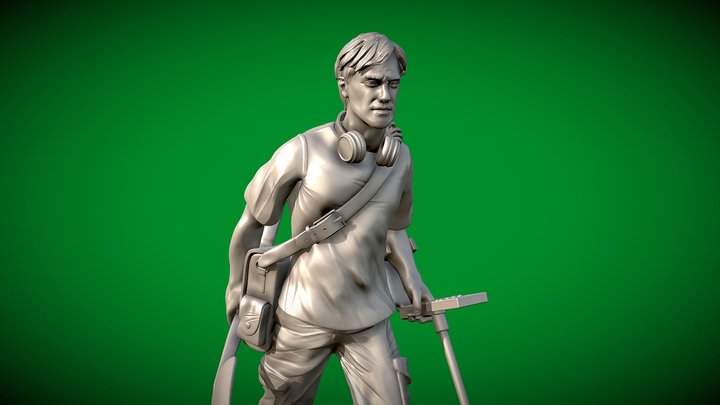 Metal Detectorist - 3d printable