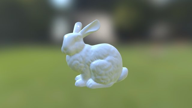 Stanford Bunny 3D Model