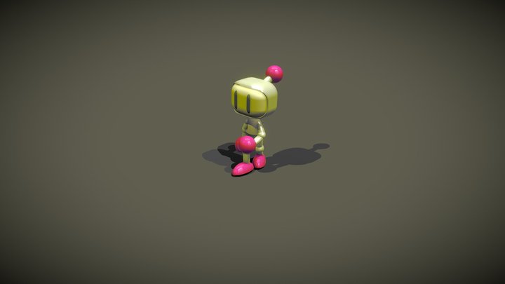 Exercise - Bomberman by TKW 3D Model