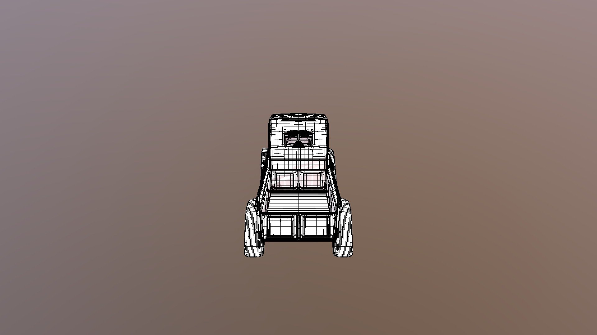 Truck002 Wireframe - 3D model by zahmbii [0046cd1] - Sketchfab