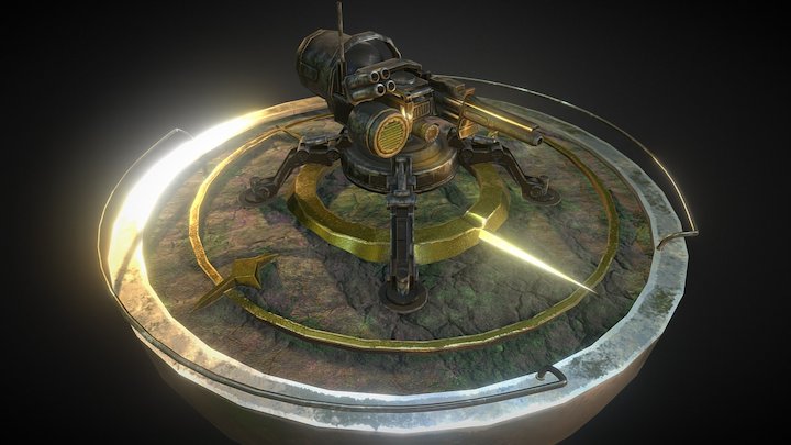 Turret 3D Model