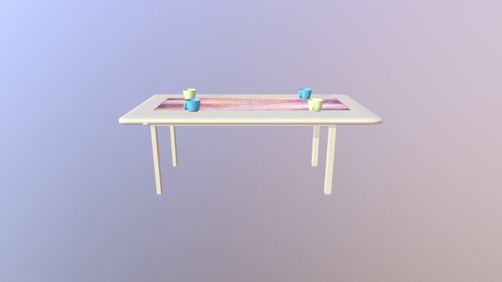 Marcum Table 3D Model