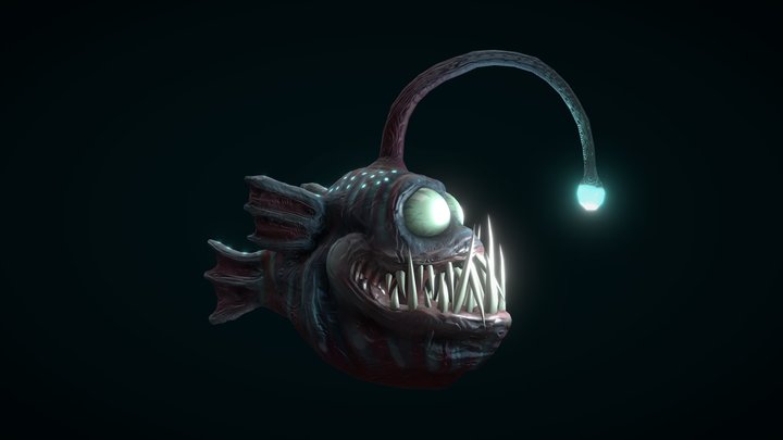 Anglerfish 3D Model