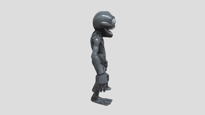 Monster humanoid alien 3D Model