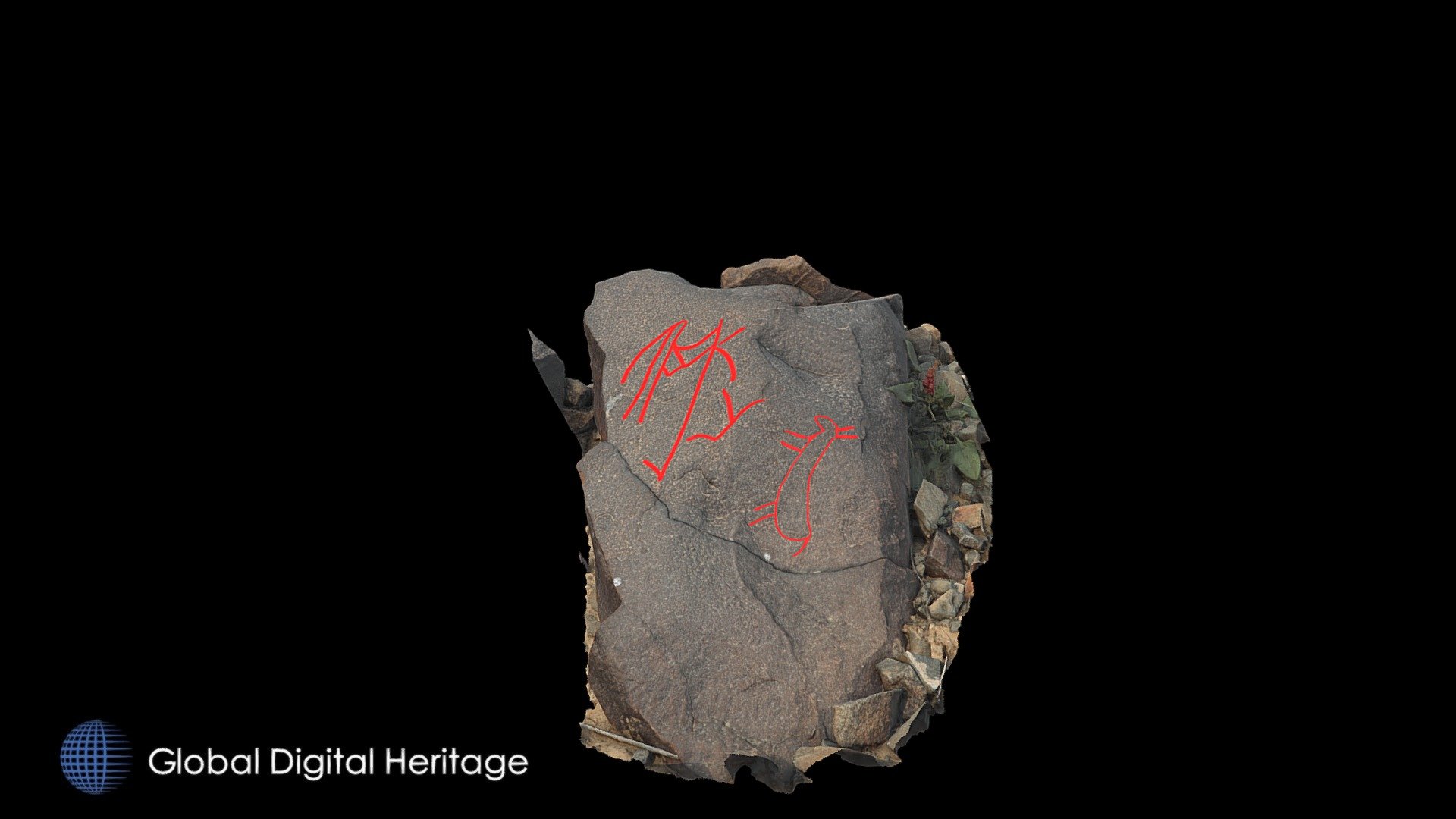 Petroglyph N5 Khatm Al Melaha, Kalba, Sharjah