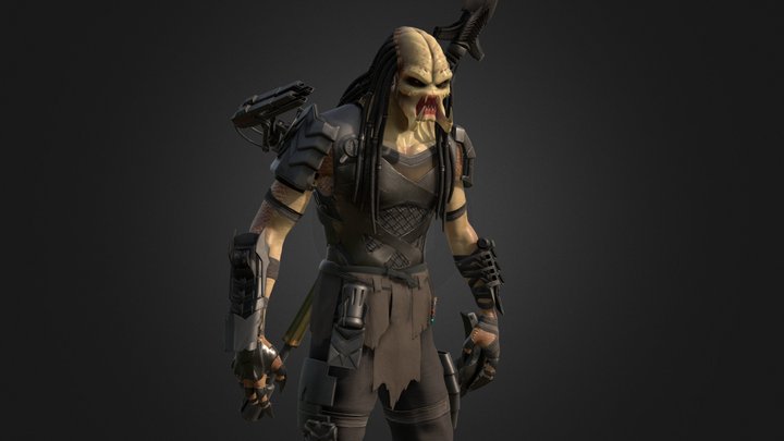 Ninja predator 3D Model