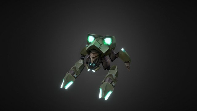 Cangrejo mecha 3D Model