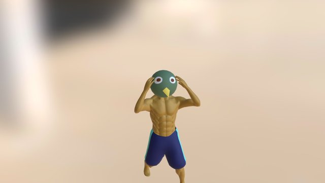 Man Xxxx 3D Model