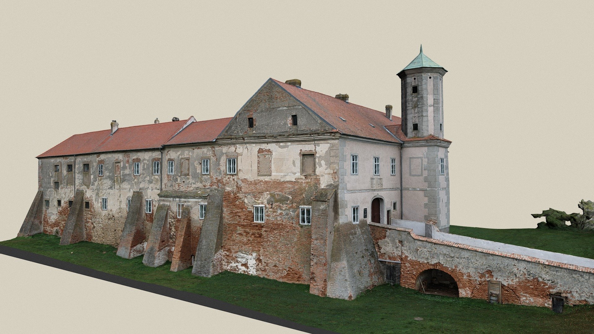 Schloss Jedenspeigen — Sketchfab embed 3D viewer