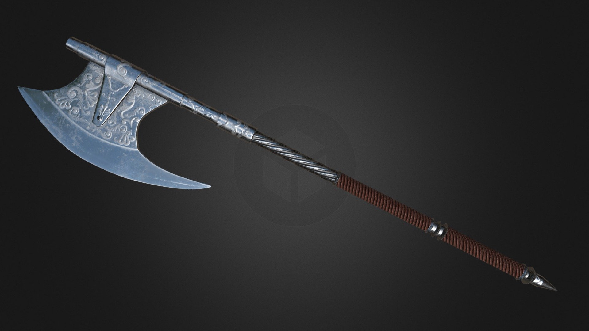 Skyblivion Fine Steel Battleaxe - 3D model by zunaroath [004c669 ...