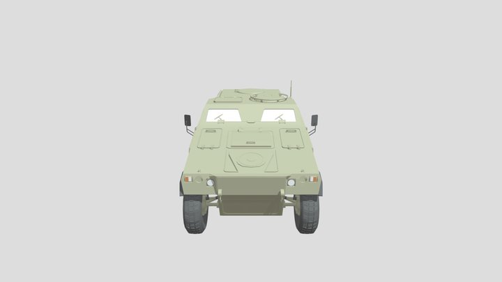 PANHARD VBL (draft for XYZ-School) 3D Model