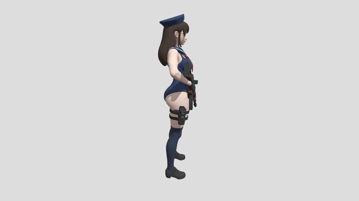 Little Sailor 2 3D Model