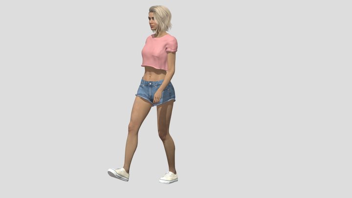 walking test 3D Model