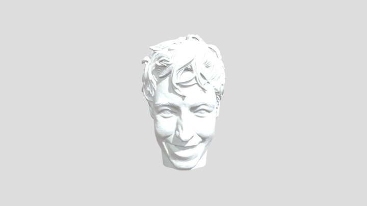 Happiness in Stone 3D Model