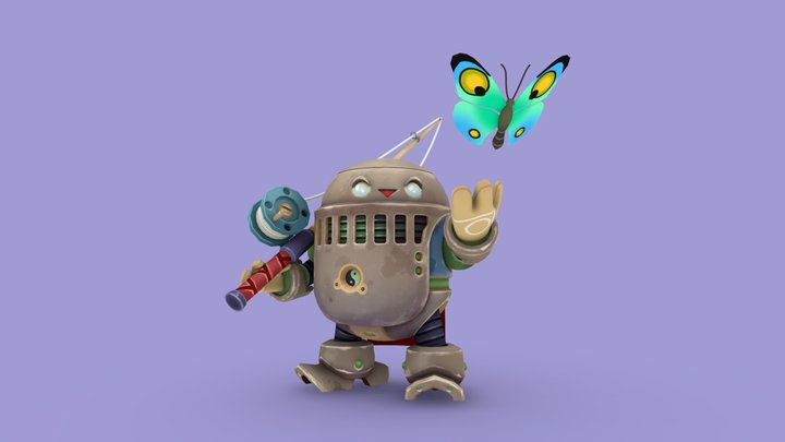 Fisherman Ershin 3D Model