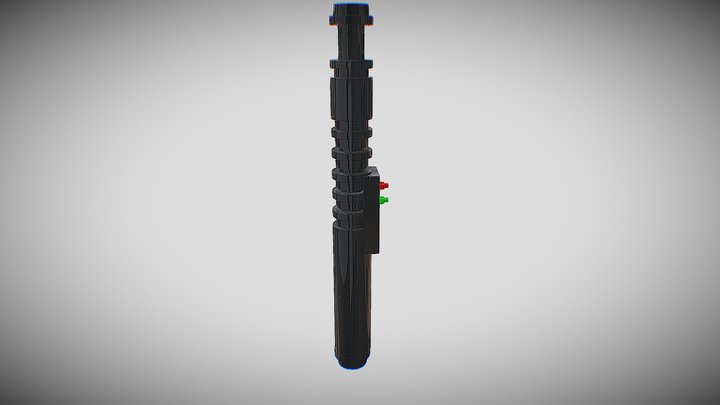 lightsaber double 3D Model