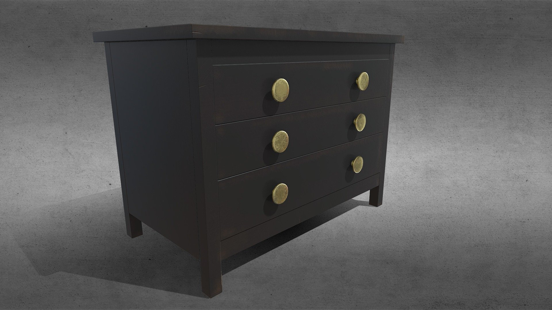 Dresser Black Worn - Download Free 3D model by Raven_Bathory [005121d ...