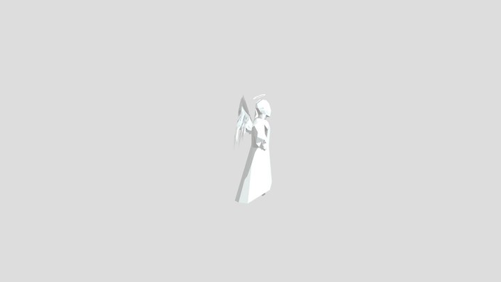 Christmas Angel 1 3D Model