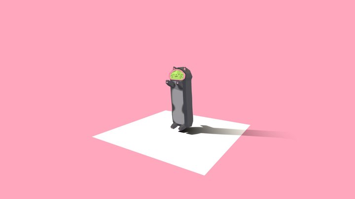 Robo Kitty (＾• ω •＾) 3D Model