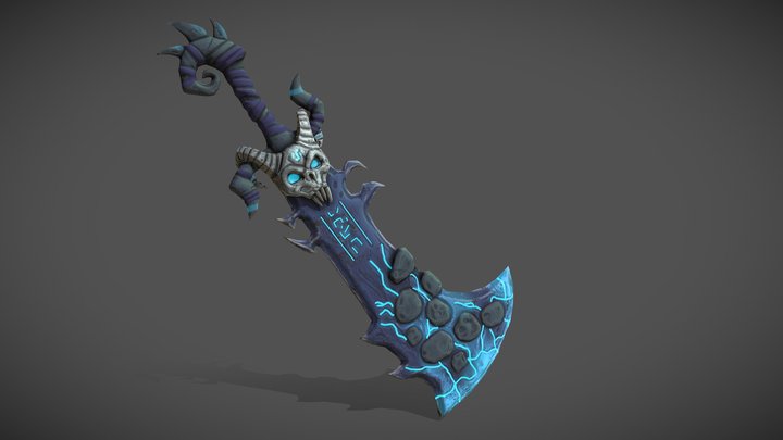 Lich Blade 3D Model