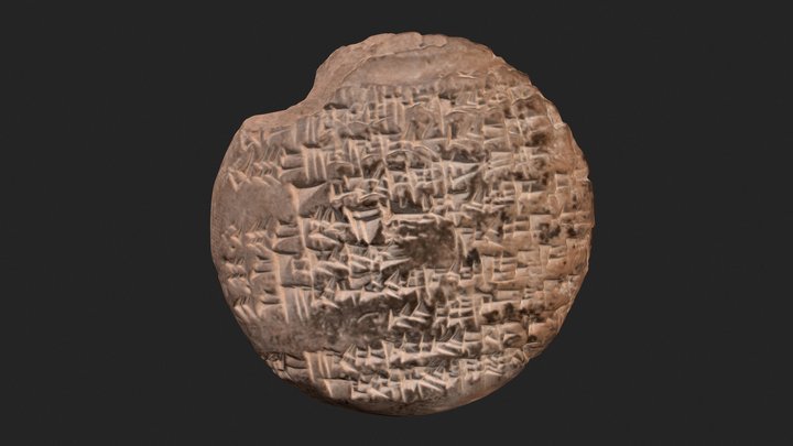 Cuneiform (K-10) 3D Model
