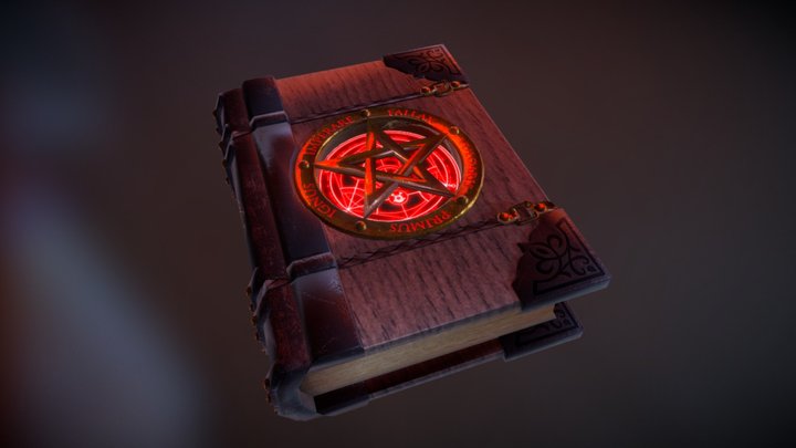 Libro Alquimia_Necronomicon 3D Model