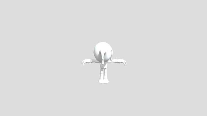 Blot Monster 3D Model