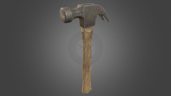 Claw Hammer 3D Model