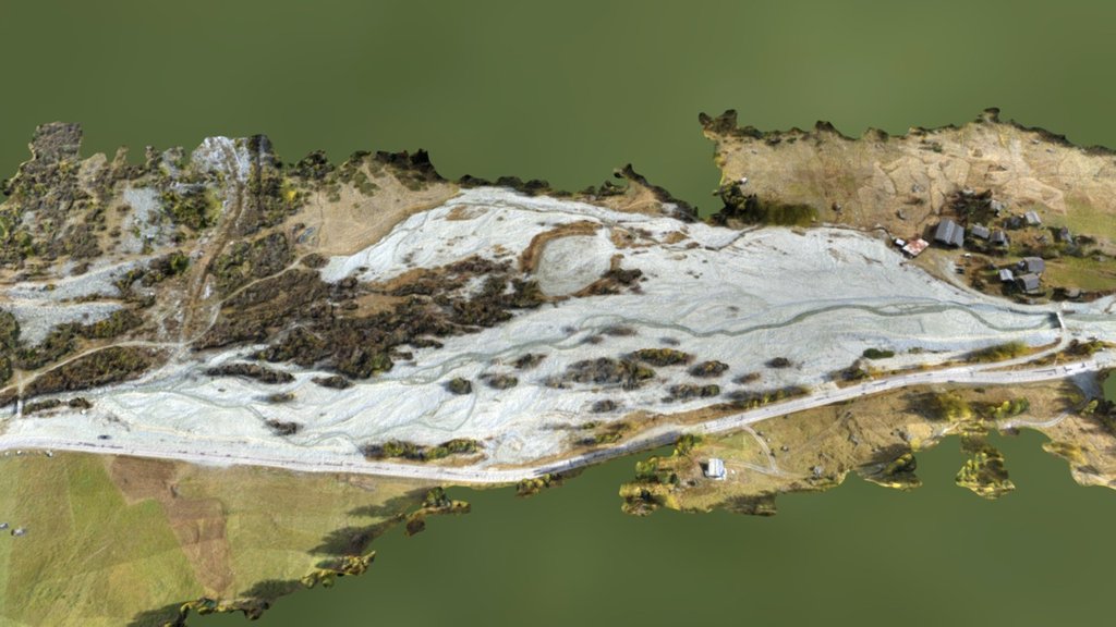 Borgne d'Arolla river - drone photogrammetry