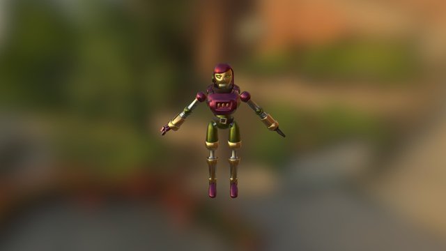 Piper 3D Model