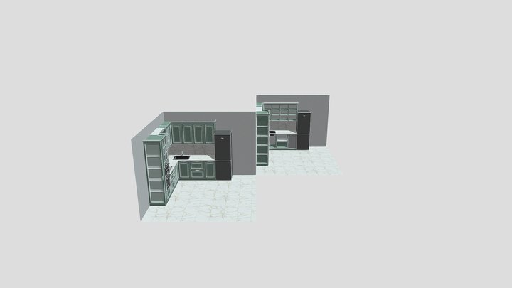 кухня Наталья 3D Model