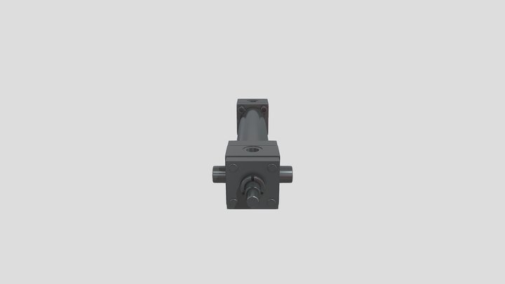 Hydraulic cylinder - mounting type G