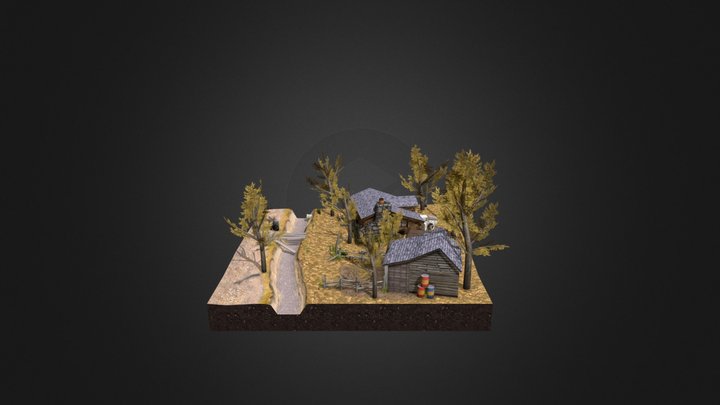 1VFX18_KaylenMarien_Diorama 3D Model