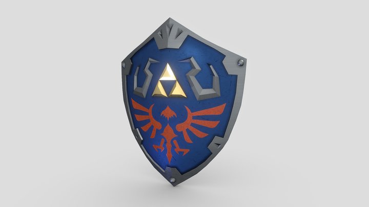 Hylian Shield 3D Model