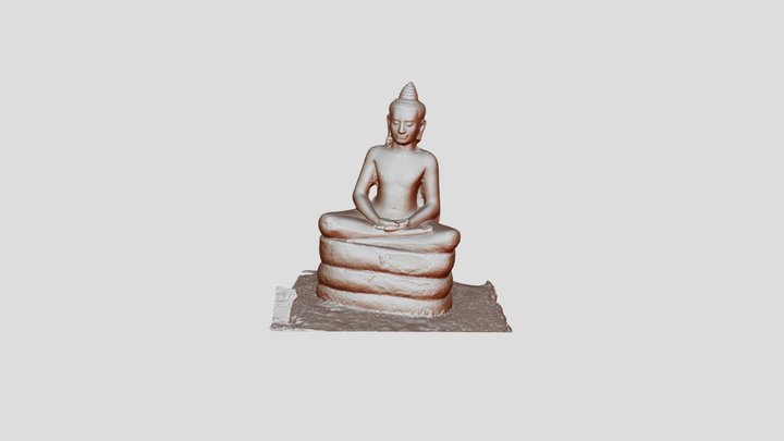 Statue Japon 3D Model