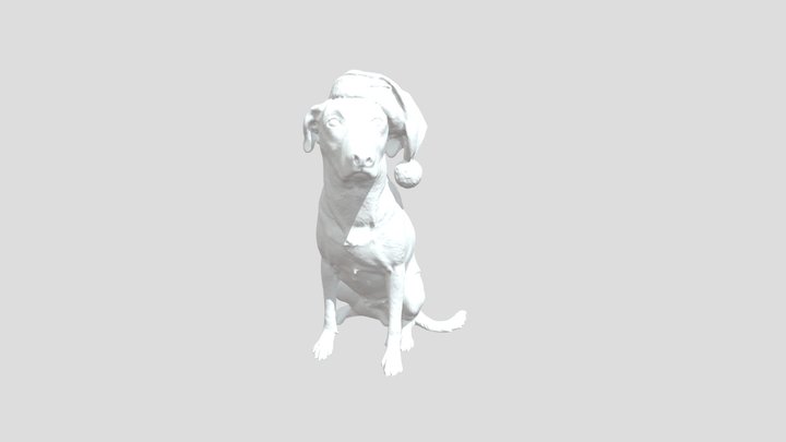 Santa Paws 3D Model