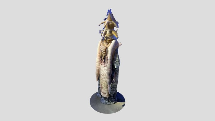 Statue from Fabric 3D Model