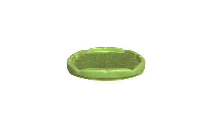 Alien circular platform 3D Model