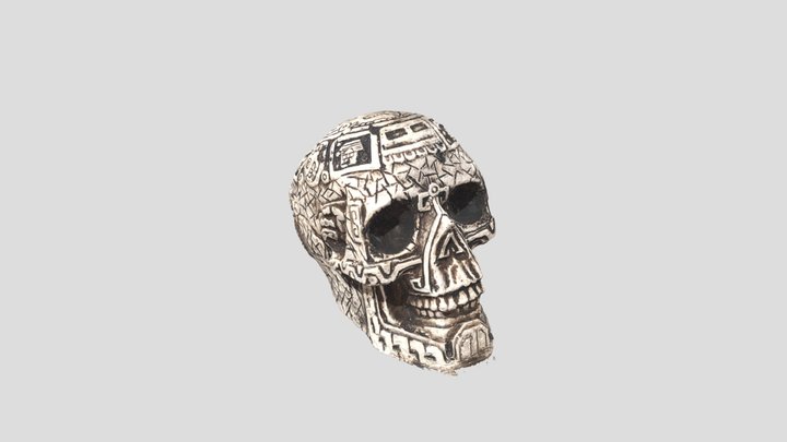 Souvenir Skull from Mexico 3D Model