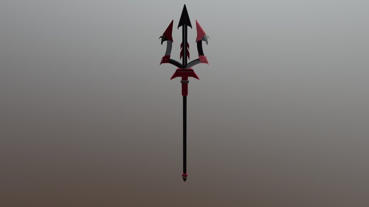 Pitchfork 3D Model