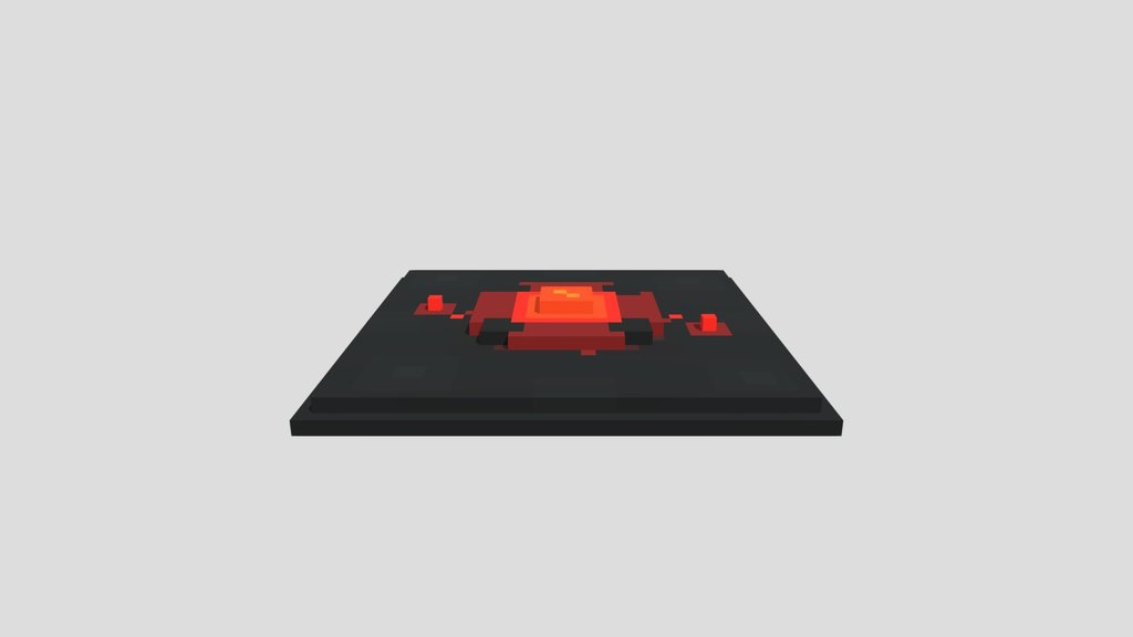 Lava Puddle - Voxel 32x32