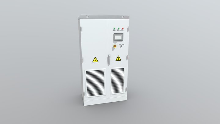 光伏逆变器 3D Model