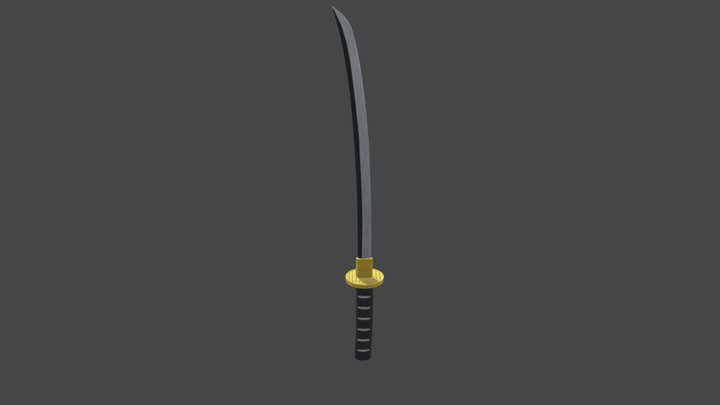 Katana 3D Model