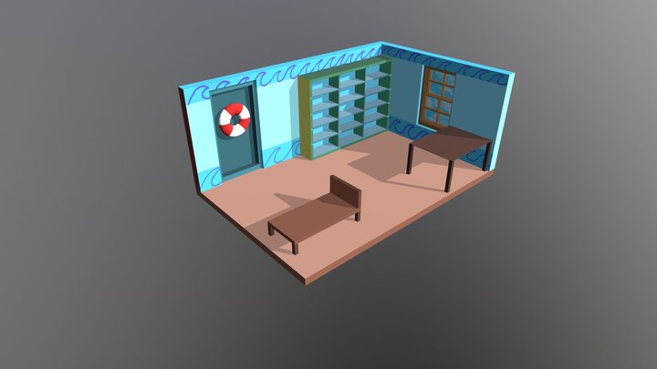 Sailor Room 3D Model